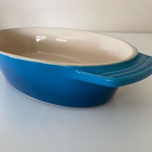 Le Creuset 1.6L Oval Au Gratin Dish | Marseille Blue